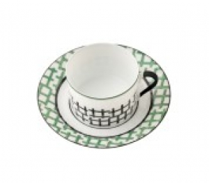 Alberto Pinto / Pinto Paris Menta Tea Cup & Saucer